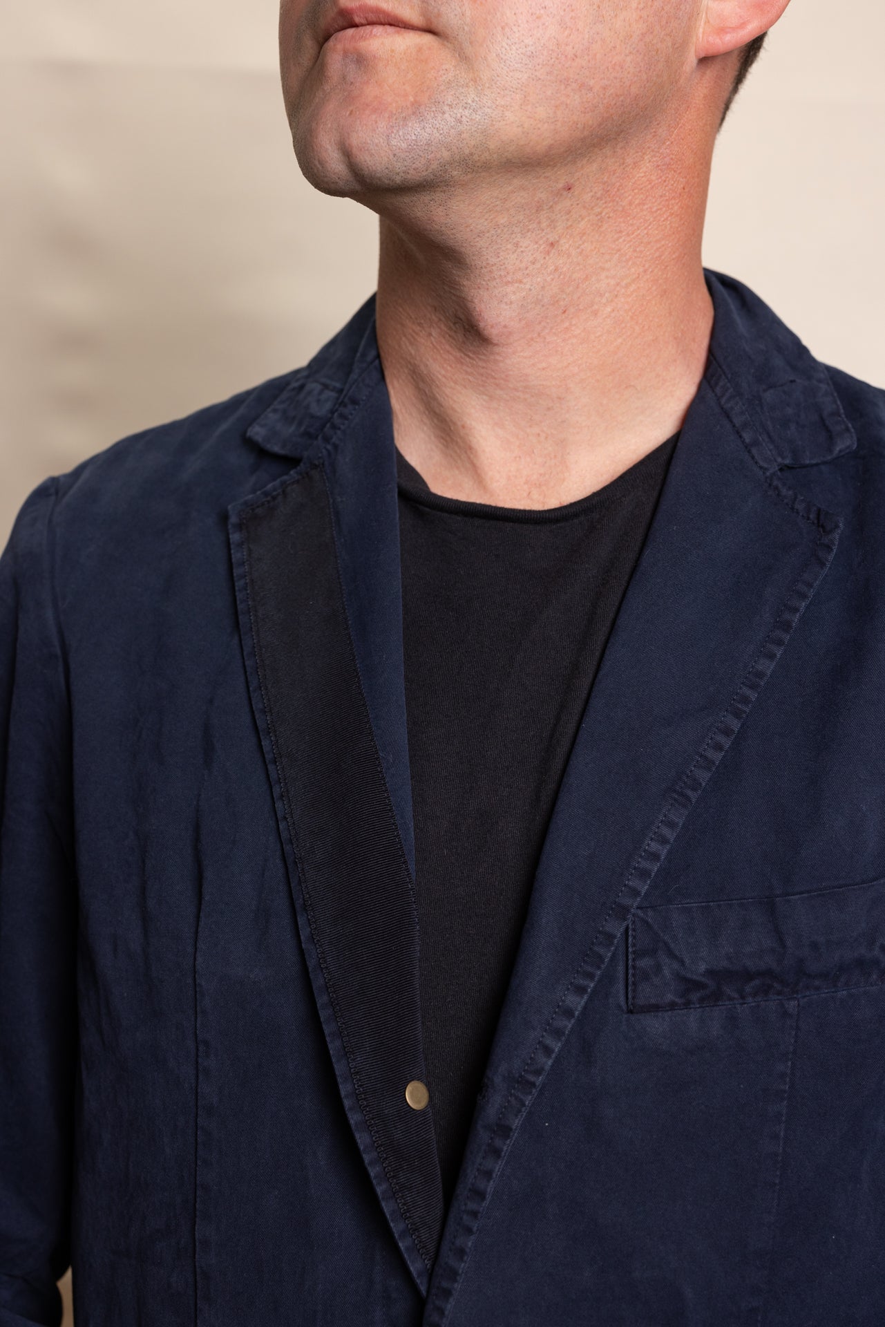 Dare Sportcoat Garment Dyed Twill - Navy