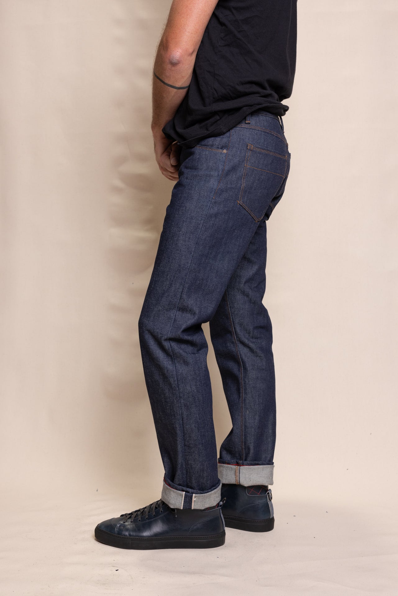 RRR Cone Denim Jeans in vintage wash - Western Cut 