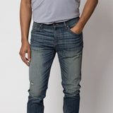 angle hover: Dempsey  Raleigh Workshop denim jean in medium blue dempsey