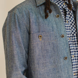 angle hover: Heavy Chambray 