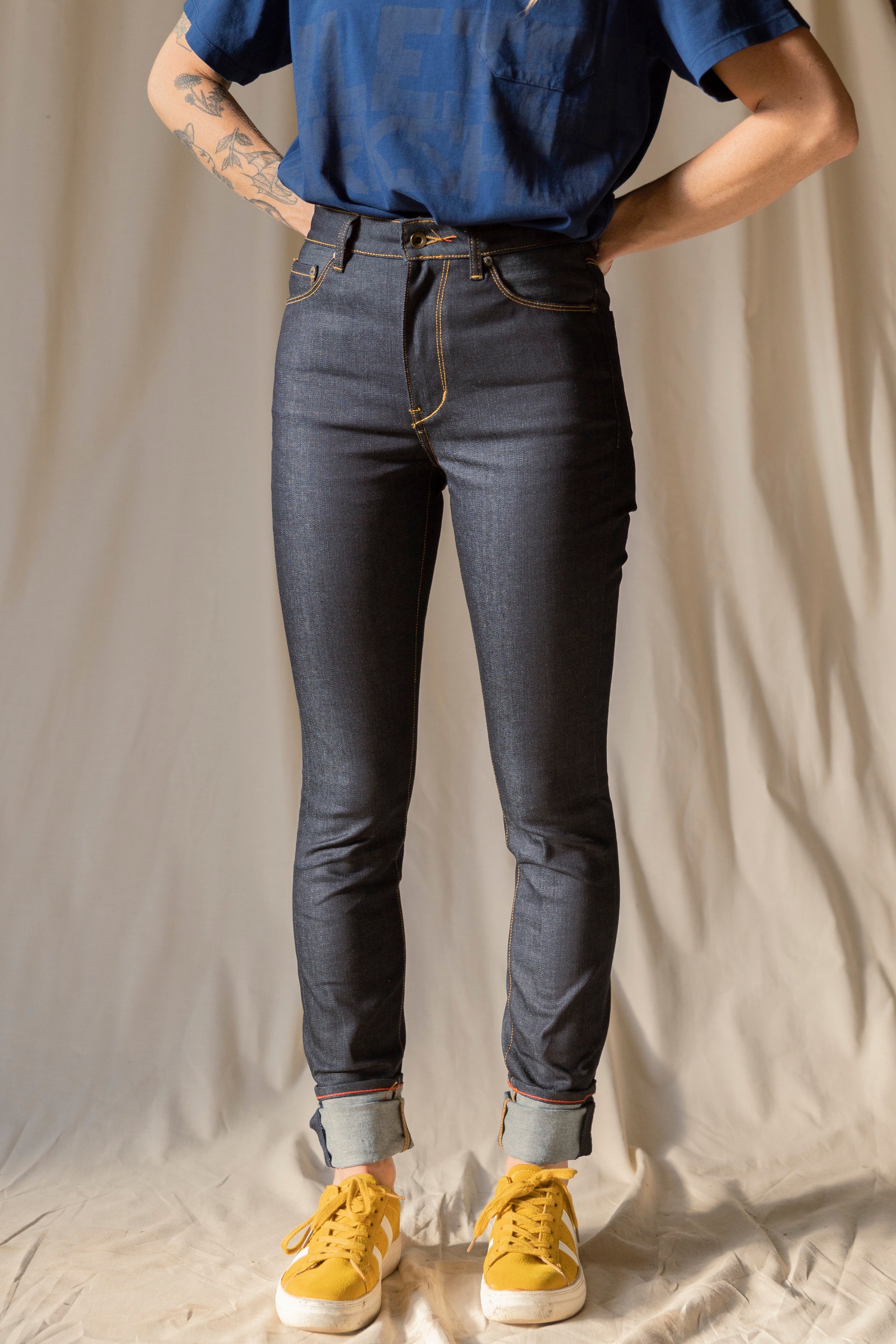 Lot 801XX 1950s Vintage Raw Selvedge Denim Jeans | Bronson