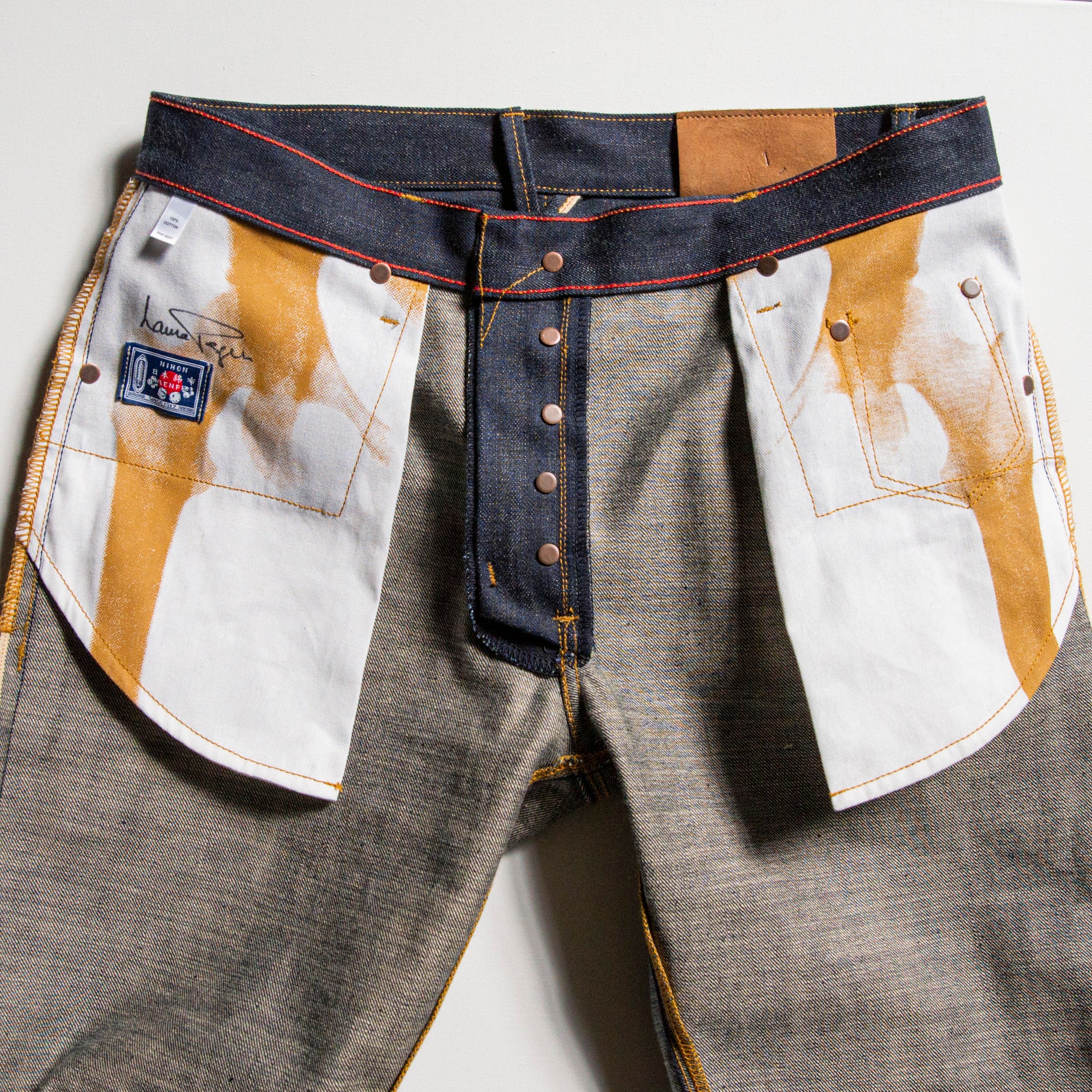 Raleigh Workshop Men's Denim Jeans | Jones: Selvage Raw Original in Nihon Menpu | Size 30 | 100% Cotton